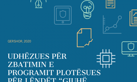 Udhëzues për Zbatimin e Programit Plotësues  për  Lëndët “Gjuhë Shqipe” dhe “Matematikë” Në Klasat 1-5