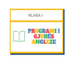 Programi i Gjuhës Angleze – Klasa I