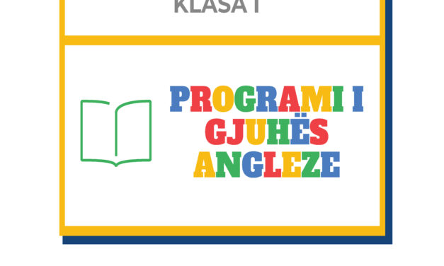 Programi i Gjuhës Angleze – Klasa I