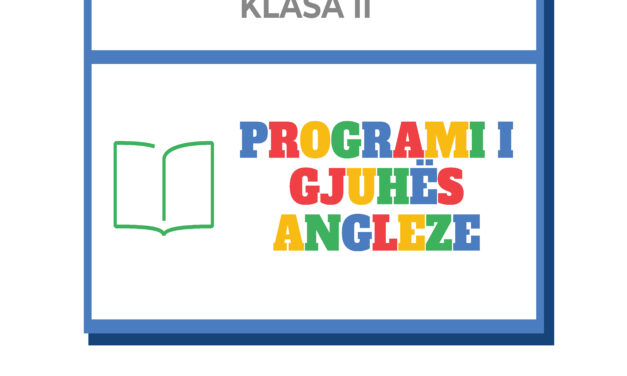 Gjuhë angleze – Klasa II