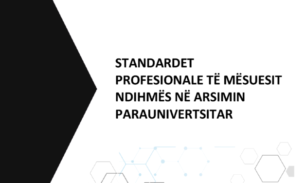 Standardet profesionale të mësuesit ndihmës