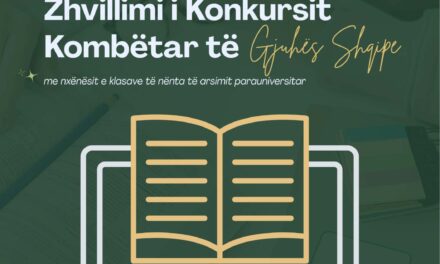 Udhëzuesi për Zhvillimin e Konkursit Kombëtar të Gjuhës Shqipe